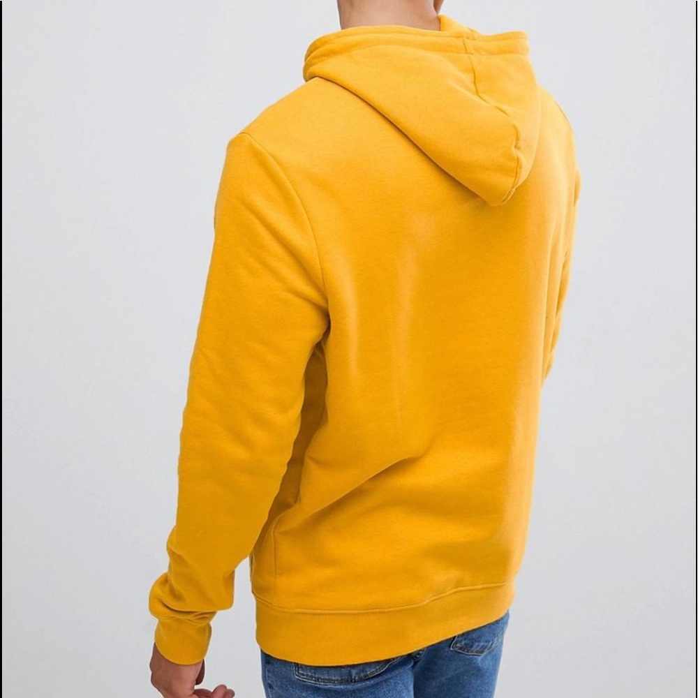 American Eagle MENS mustard yellow hoodie